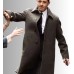 Succession S04 Jeremy Strong (Kendall Roy) Grey Wool Coat